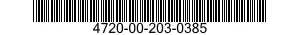 4720-00-203-0385  4720002030385 002030385
