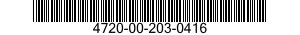 4720-00-203-0416  4720002030416 002030416