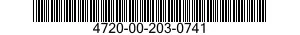 4720-00-203-0741  4720002030741 002030741