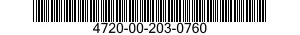 4720-00-203-0760  4720002030760 002030760