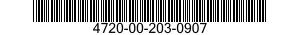 4720-00-203-0907  4720002030907 002030907