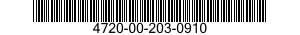 4720-00-203-0910  4720002030910 002030910