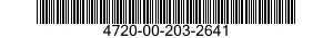4720-00-203-2641  4720002032641 002032641