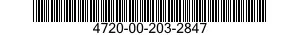4720-00-203-2847  4720002032847 002032847