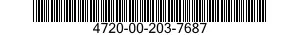 4720-00-203-7687  4720002037687 002037687