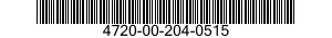 4720-00-204-0515  4720002040515 002040515