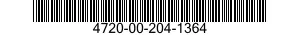 4720-00-204-1364  4720002041364 002041364