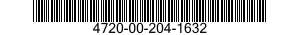 4720-00-204-1632  4720002041632 002041632