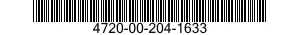 4720-00-204-1633  4720002041633 002041633