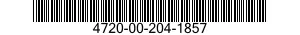 4720-00-204-1857  4720002041857 002041857