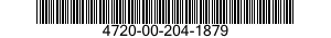 4720-00-204-1879  4720002041879 002041879