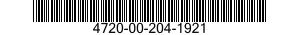 4720-00-204-1921  4720002041921 002041921