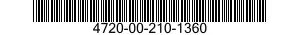 4720-00-210-1360 HOSE ASSEMBLY,NONMETALLIC 4720002101360 002101360
