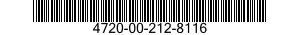 4720-00-212-8116  4720002128116 002128116