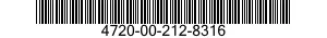 4720-00-212-8316  4720002128316 002128316