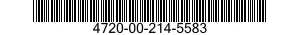 4720-00-214-5583  4720002145583 002145583