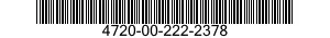 4720-00-222-2378  4720002222378 002222378