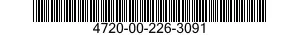 4720-00-226-3091  4720002263091 002263091