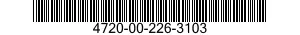 4720-00-226-3103  4720002263103 002263103