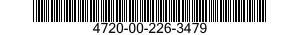 4720-00-226-3479  4720002263479 002263479