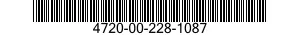 4720-00-228-1087  4720002281087 002281087