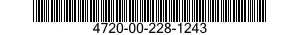 4720-00-228-1243 HOSE,PREFORMED 4720002281243 002281243