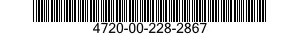 4720-00-228-2867  4720002282867 002282867