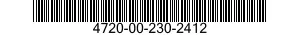 4720-00-230-2412  4720002302412 002302412