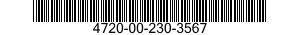 4720-00-230-3567  4720002303567 002303567