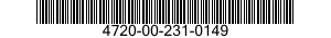 4720-00-231-0149 HOSE ASSEMBLY,NONMETALLIC 4720002310149 002310149