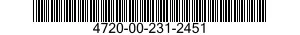 4720-00-231-2451  4720002312451 002312451