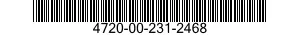 4720-00-231-2468  4720002312468 002312468