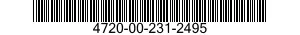 4720-00-231-2495  4720002312495 002312495