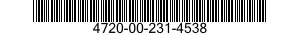 4720-00-231-4538  4720002314538 002314538
