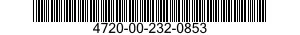 4720-00-232-0853  4720002320853 002320853