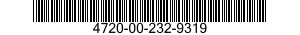 4720-00-232-9319  4720002329319 002329319