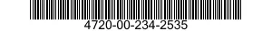 4720-00-234-2535 HOSE SET,NONMETALLIC 4720002342535 002342535