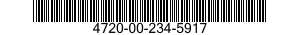 4720-00-234-5917  4720002345917 002345917