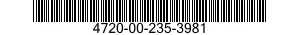 4720-00-235-3981  4720002353981 002353981