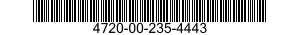 4720-00-235-4443  4720002354443 002354443