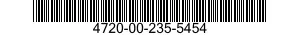 4720-00-235-5454  4720002355454 002355454