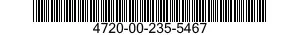4720-00-235-5467  4720002355467 002355467