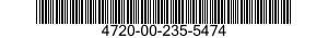 4720-00-235-5474  4720002355474 002355474