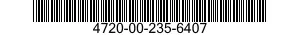 4720-00-235-6407  4720002356407 002356407