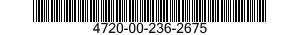 4720-00-236-2675  4720002362675 002362675