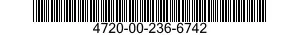 4720-00-236-6742  4720002366742 002366742
