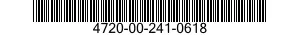 4720-00-241-0618  4720002410618 002410618