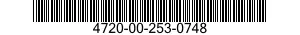 4720-00-253-0748  4720002530748 002530748