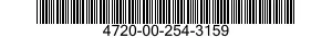 4720-00-254-3159  4720002543159 002543159