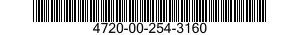 4720-00-254-3160  4720002543160 002543160